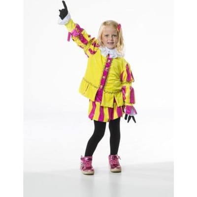 Danspiet Verkleedkostuum - De Club van Sinterklaas - Rubies - Maat 116