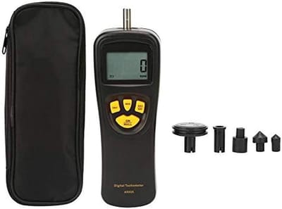 Digitale Toerenteller Contact 0.5-19999 RPM Precisie Tester met LCD en Gegevensopname