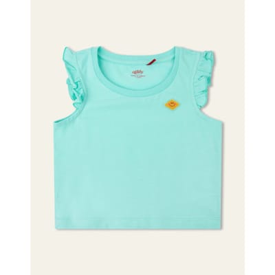 Oilily Taloha T-Shirt- maat104/4yr Blauw indigo light
