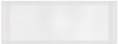 Hotbath &More BOX080F inbouwnis 30x80x10cm zonder frame mat wit