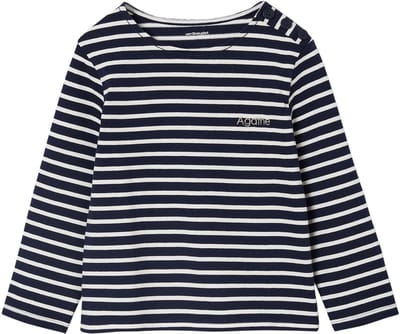 Vertbaudet Gestreept meisjesshirt lange mouwen
