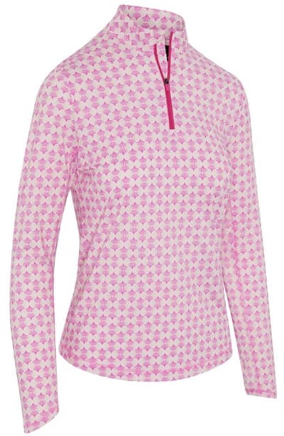 Callaway Premium Opti Dri Midlayer Pink Beige