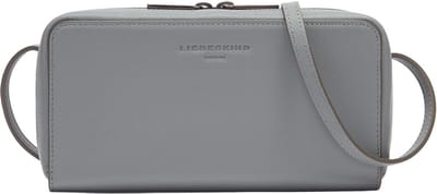 LIEBESKIND BERLIN Schoudertas Lou Calf Optic Crossbody Grigio Grijs