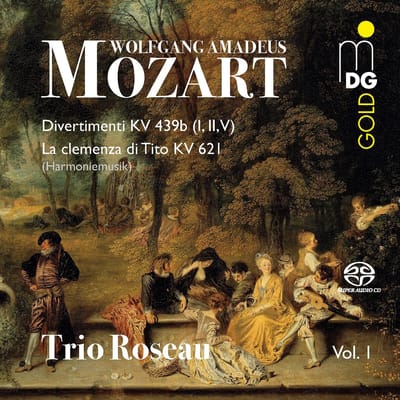 Trio Roseau - Mozart: Divertimenti Kv 439B (SACD)