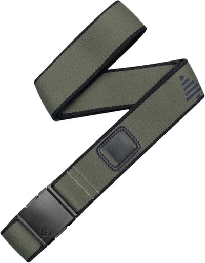 Stretch Riem - Verstelbare Riem - Comfortabel Dragen - Gevormde Gesp - One Size - Zwart