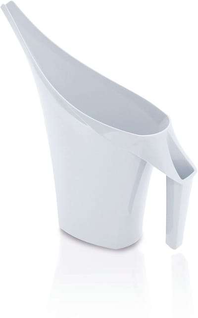 Garronda Kleine Gieter met broeskop 2 Liter - Kunststof - Afneembare Broeskop – Wit - GD-PRO-WateringcanIDUKON2IKW2