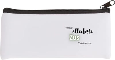 Akyol - voor de allerbeste zus van de wereld Etui - Zus - de beste zus - verjaardagscadeau - verjaardag - cadeau - cadeautje voor zus - zus artikelen - kado - geschenk - gift - 20 bij 9 cm