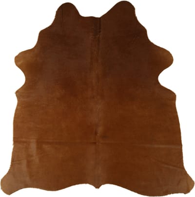 Dusk till Dawn Koeienhuid vloerkleed 3-4m2 - Cognac