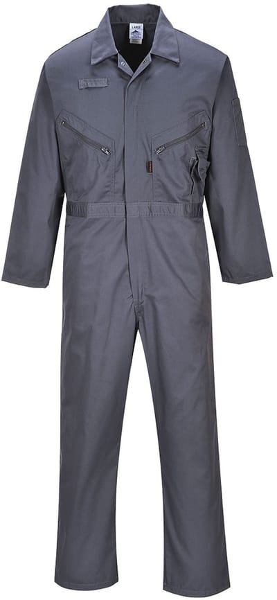 Portwest Liverpool-Rits Overall C813 - Grafiet grijs - S