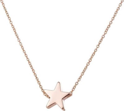 24/7 Jewelry Collection Wens Ster Ketting - Goudkleurig