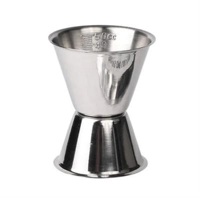 Jigger 2 ml Lines 35 ml en 50 ml Maatbekertje – Roestvrijstalen Cocktail Jigger voor Nauwkeurige Metingen - Cocktail shakers - cocktail