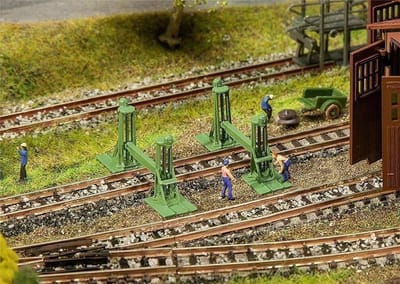 Modelbouw Set - Landschap Accessoires - Modelspoor Lay-out - Gedetailleerde Onderdelen - Schaal 1:160