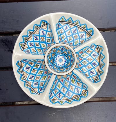Tapasbord - medium - handbeschilderd - Pomme Chatelaine.nl