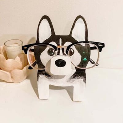 Brilrek Leuke 3D Dieren Houtsnijwerk Zonnebril Display Rack Plank Brillen Show Standhouder Showcase black