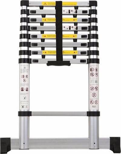 Telescopische Ladder - 2,6 M - 9 Treeds