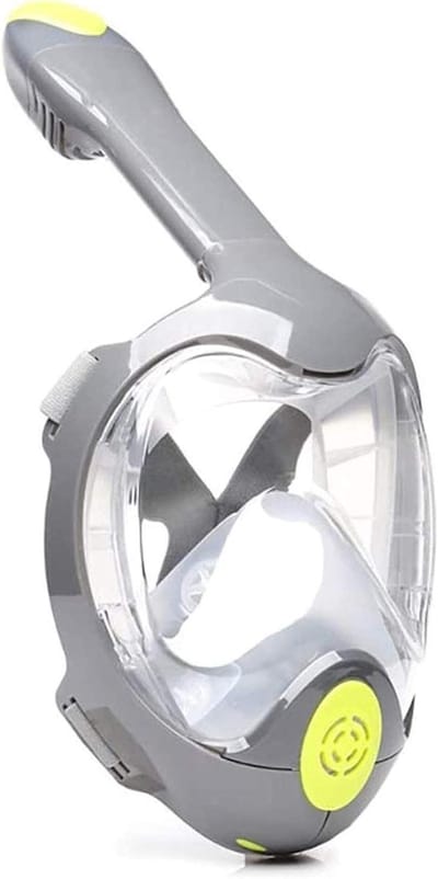 Volgelaats snorkelmasker - Duikmasker - Onderwater verkennen - 180 graden zichtveld - Kinderen Volwassenen - Zwart