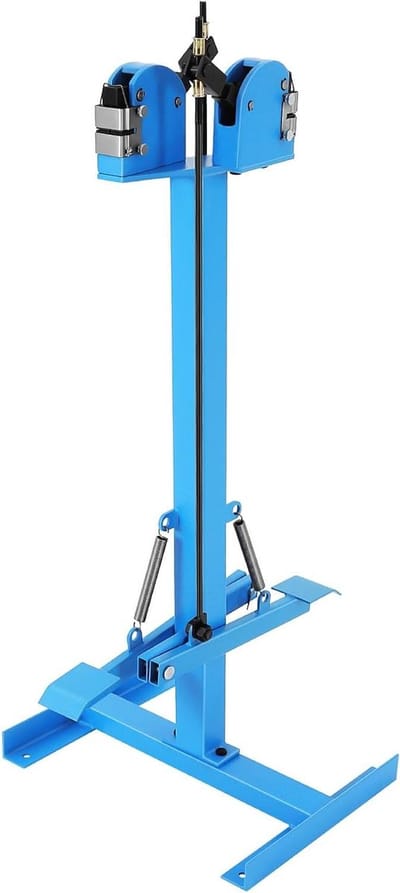Metaal Krimp Stretcher - Platenbuiger Krimper - Auto Herstel - Twee-in-één Design - 113x48x17cm - Blauw