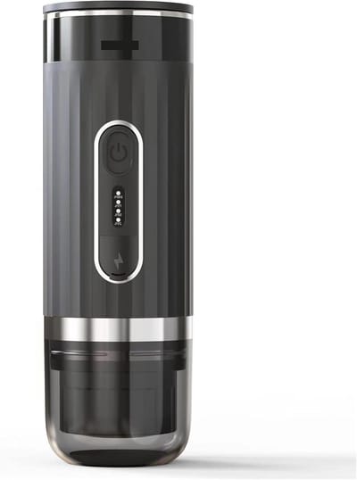 Draagbare Koffiemachine - Elektrische Espresso - Reizen en Kamperen - Snel en Makkelijk - 3-5 Kopjes - One Color