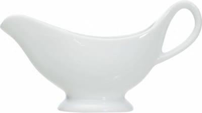 Sauskommetje - Wit - 16x4.3xh8.8cm - 9.8cl- Porselein - (set van 6)