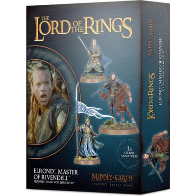 Beeldje Games Workshop Warhammer Middle Earth - Elrond, Master of Rivendell