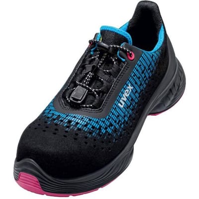 uvex 1 G2 6826741 Lage veiligheidsschoenen S1 Schoenmaat (EU): 41 Zwart, Blauw, Pink 1 paar