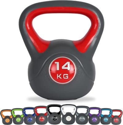 Kettlebell Set 2-20 kg met Oefenposter | Geschikt voor Thuis- en Studio Fitness