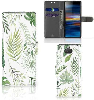 Sony Xperia 10 Hoesje Leaves