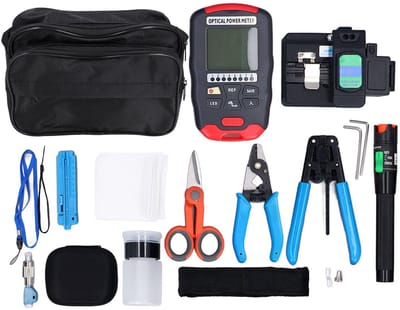 Dailygoods - Glasvezelgereedschapsset met Visuele Foutlocator en Stripper