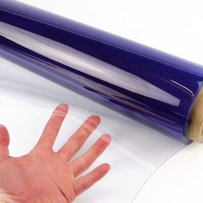 Afdekzeilwinkel.nl Transparant Raamzeil PVC - 0,75mm - 140cm - per meter