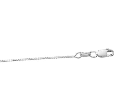 YO&NO - Ketting - Zilver - Venetiaans -  0,9mm - 36cm - Kinderen - Zilver 925