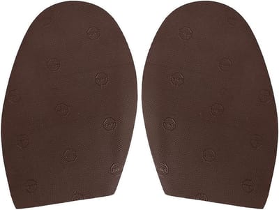 Halfzolen Vervanging voor Schoenen, Rubber Schoenzolen Reparatie, Antislip Onderzolen voor Duurzame Bescherming (Donkerbruin)