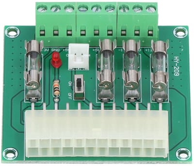 SPHProducts Voeding Adapter Module - 24PIN 20PIN Interface - Compact en Lichtgewicht - Elektronische Apparatuur - Stabiele Voeding - Ideaal voor ...