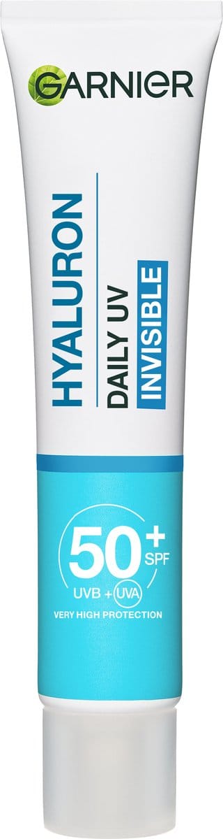 Garnier Hyaluron Daily UV Fluid SPF50+ - Met hyaluronzuur en glycerine - Voor een gevoelige huid - 50ml