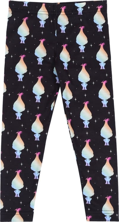 Zwarte Leggings Trollen DREAMWORKS