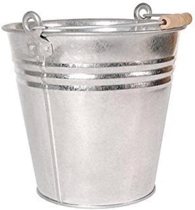 Verzinkte emmer 10 liter