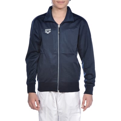 Arena Jr Tl Knitted Poly Jacket Navy Maat: 14-15 | Jassen Outlet | Unisex | Blauw