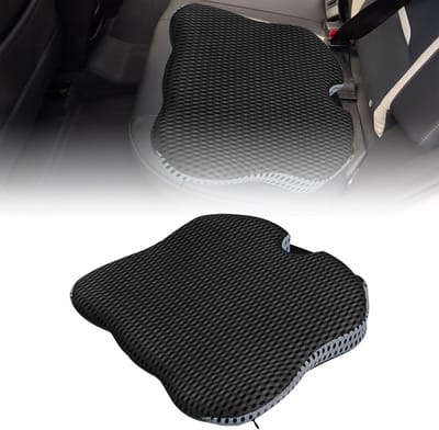 Dailygoods - Wigkussen stoel - Ergonomisch autostoelkussen van traagschuim