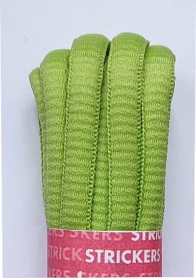 Strickers Veter - Groen - Ovaal - Rond - Lengte 120 cm - Dikte 6 mm - Schoenveter