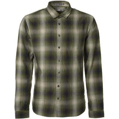 No Excess Shirt Check Responsible Choice Sage Green Maat: S | Casual Overhemden Outlet | Heren | Groen