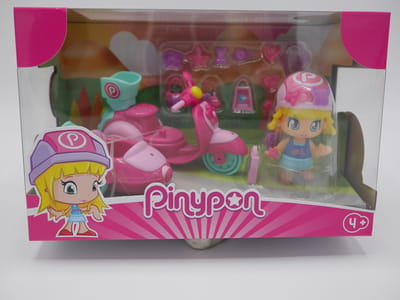 Pinypon motor zijspan met figuurtje