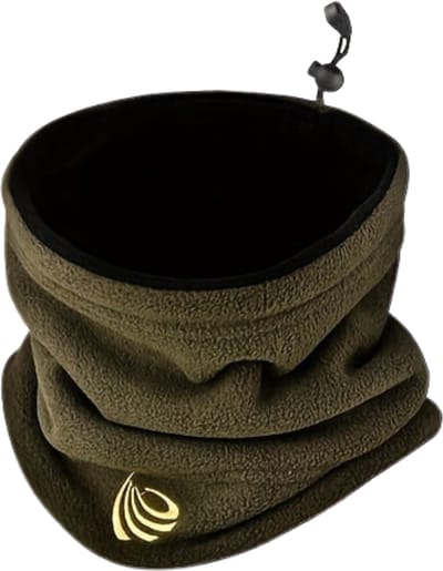 Nivard Nekwarmer - Dames - Fleece - Motor - Bandana - Masker - Colsjaal - Sjaal - Gewatteerd - Winter - Fietsen - Groen