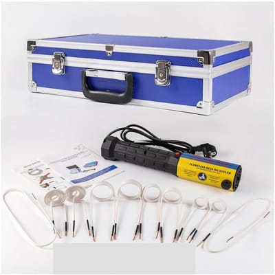 Inductie Heater Kit - Vlamloze Verwarming - Metaal Bewerken - 1000W Vermogen - 10 Spoelen - One Color