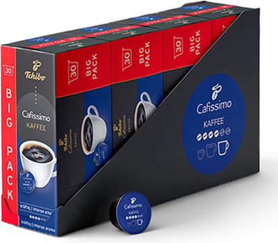 Tchibo - Cafissimo Kaffee Kräftig - 4x 30 Capsules