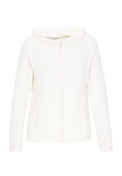 Mymo Fleece jas Dames wit