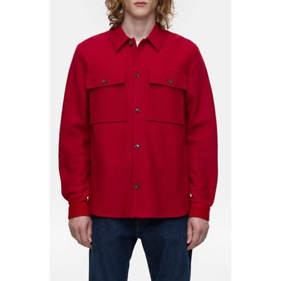 Closed Utility Shirt & Blouses Chili Pepper Red Size: L | Casual Shirts Outlet | Heren | Rood