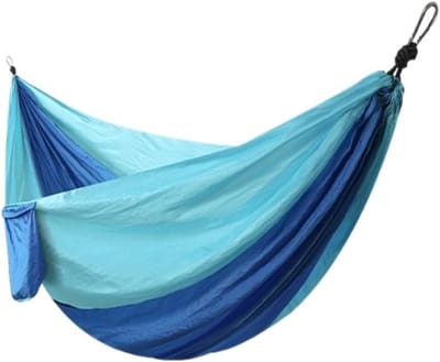 Kampeerhangmat - Buiten hangmat - Ontspannen Buiten - Met Mesh - 1-2 Personen - Blauwgroen