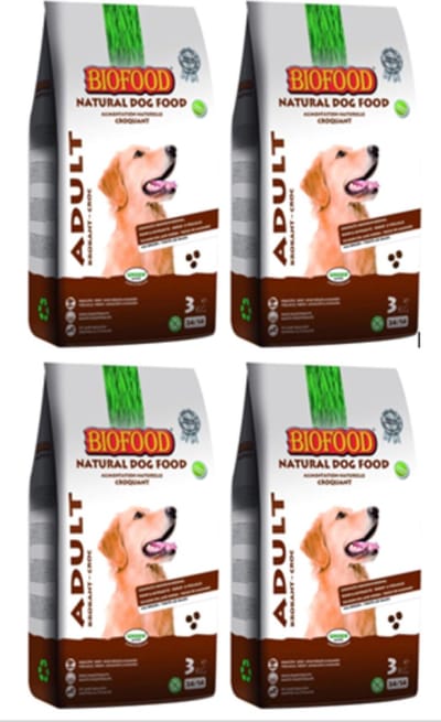 4x Biofood Krokant - Hondenvoer - 3kg