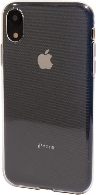 Mobiparts hoesje geschikt voor Apple iPhone XR - Zacht TPU - Schokabsorberend TPU - Grip Coating - Transparant