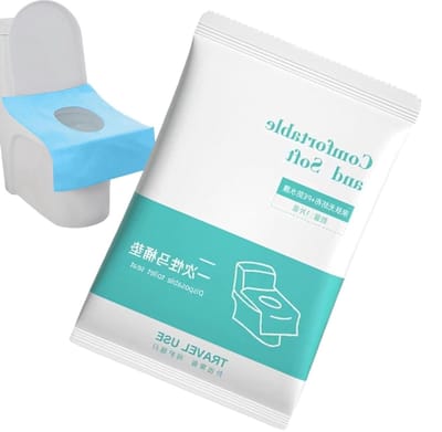 Reistoiletstoelhoes - Potty Pad - Hygiënisch Reizen - Draagbare Beschermlaag - 10 Stuks - Niet gespecificeerd