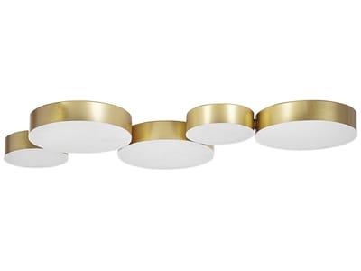 LUGA - Plafondlamp - Goud - IJzer